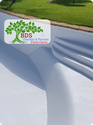 Copertura telonatura restauro manutenzione costruzione realizazione piscine in Costa Smeralda Porto Cervo Arzachena